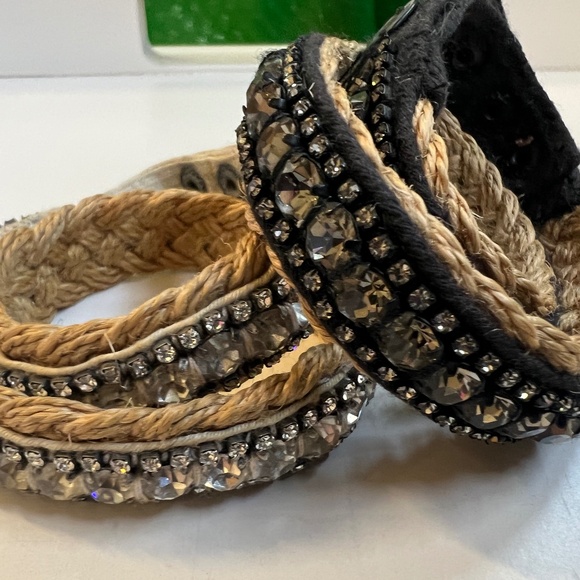 Juicy Couture Jewelry - 2-Juicy Couture Wrap Rhinestone Bracelets